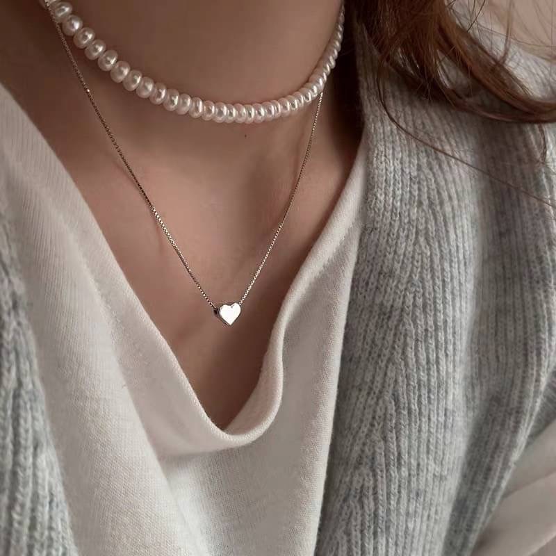 預購💗𝟗𝟐𝟓純銀 小愛心項鍊
