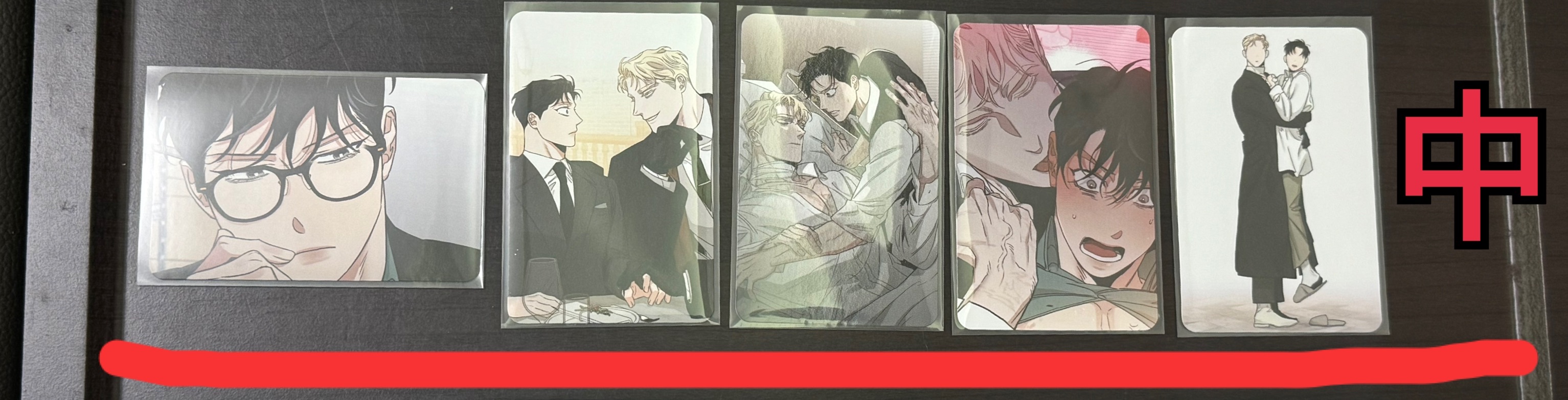 薔薇與香檳 隨機小卡、咖啡廳聯名訪問卡