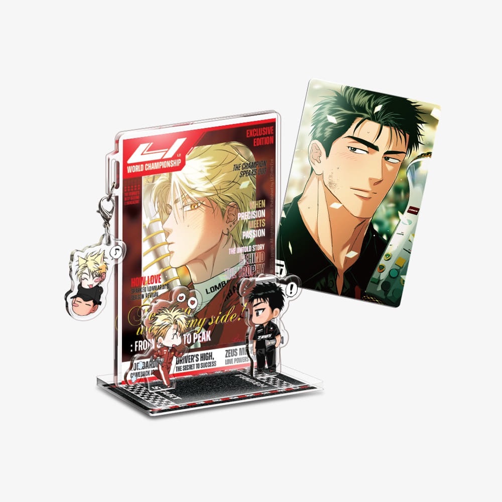 Driver’s High 小卡壓克力架組合