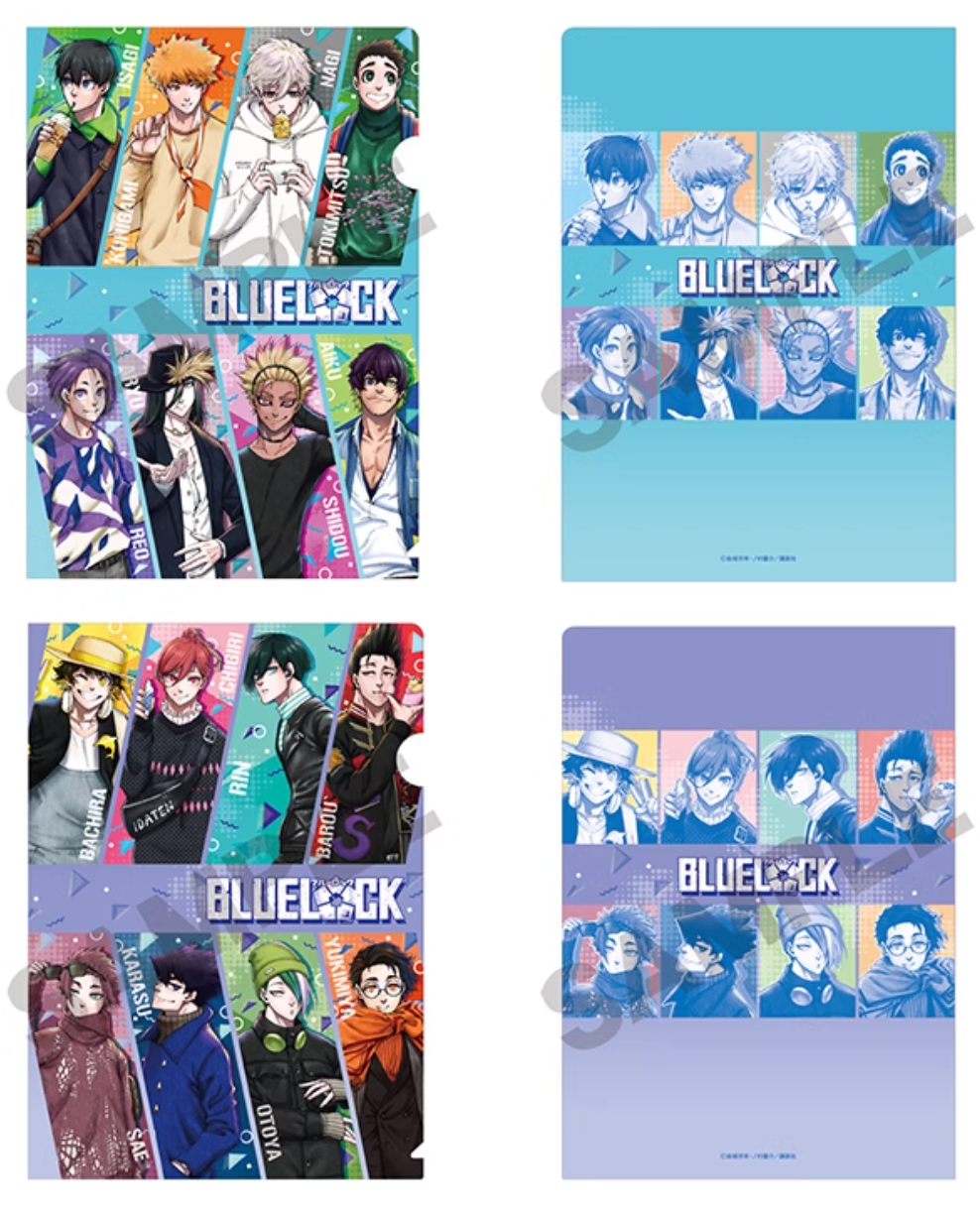 現貨 藍色監獄 CRUX 水彩原畫 私服 資料夾