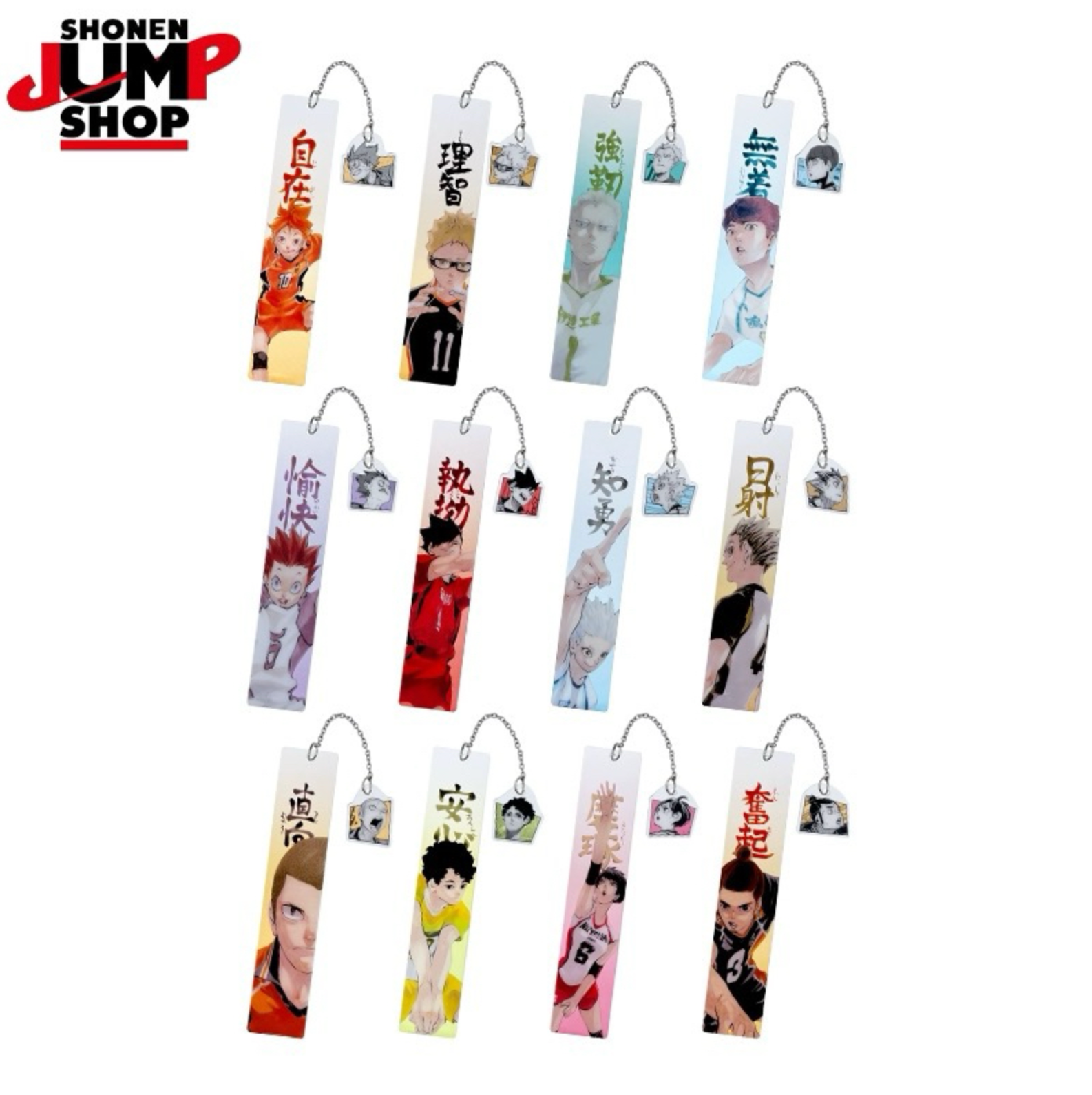 現貨 排球少年 壓克力書籤 第一彈 上海js限定