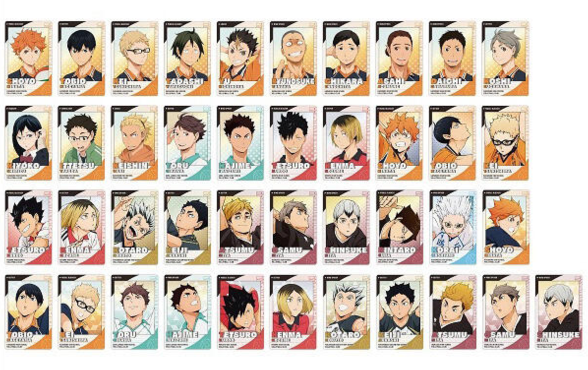 現貨 排球少年 拍立得 第二彈 （一包三張）