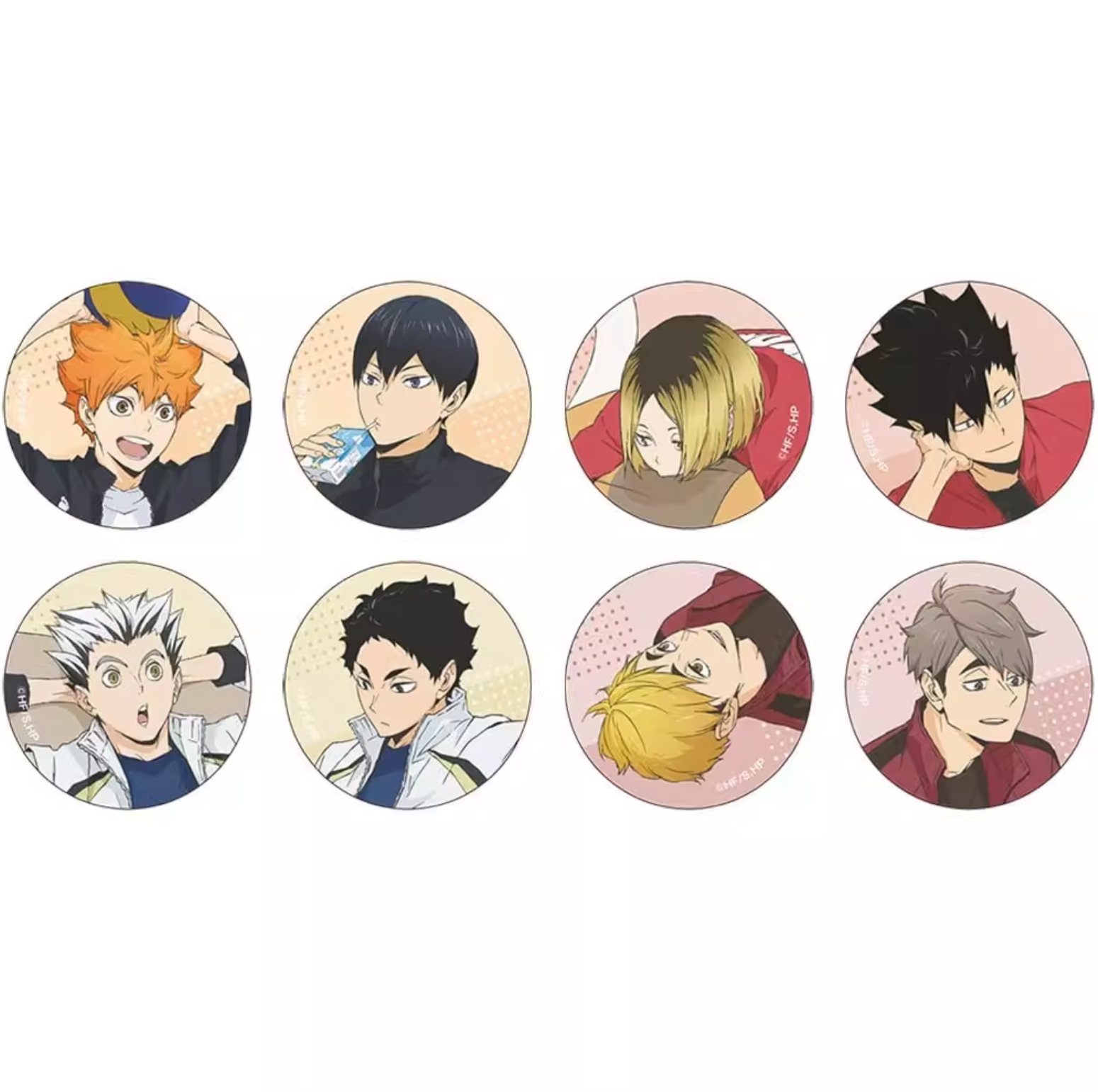 現貨 排球少年 JF2024ver. 吉祥物徽章