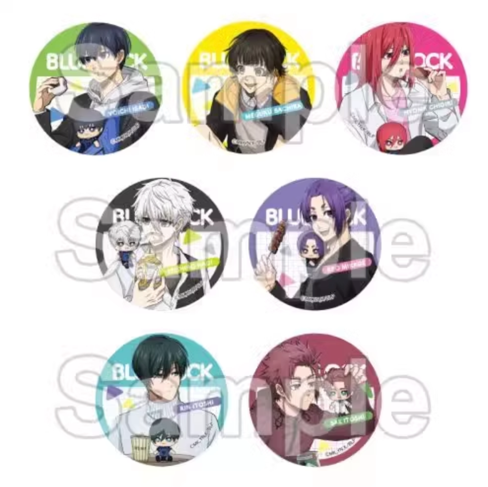 現貨 藍色監獄 邊走邊吃 徽章