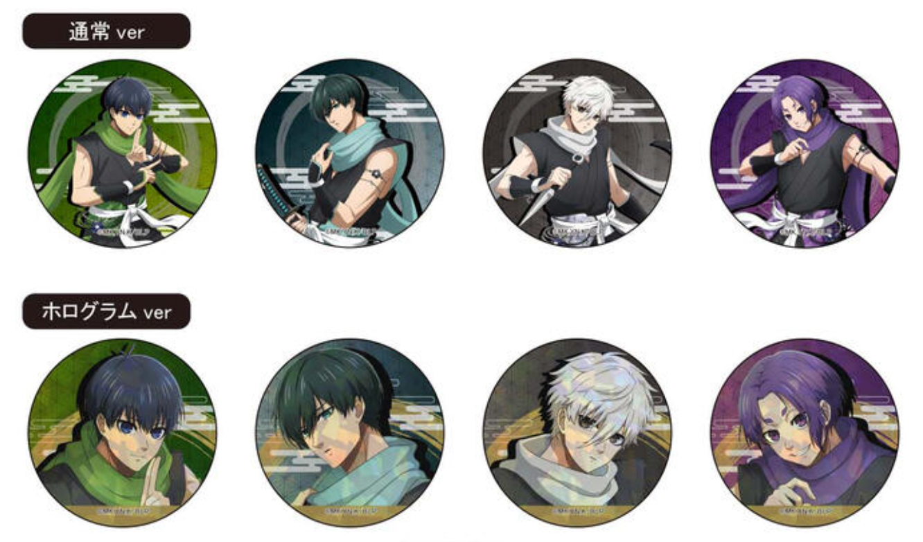 現貨 藍色監獄 忍者系列 徽章 立牌