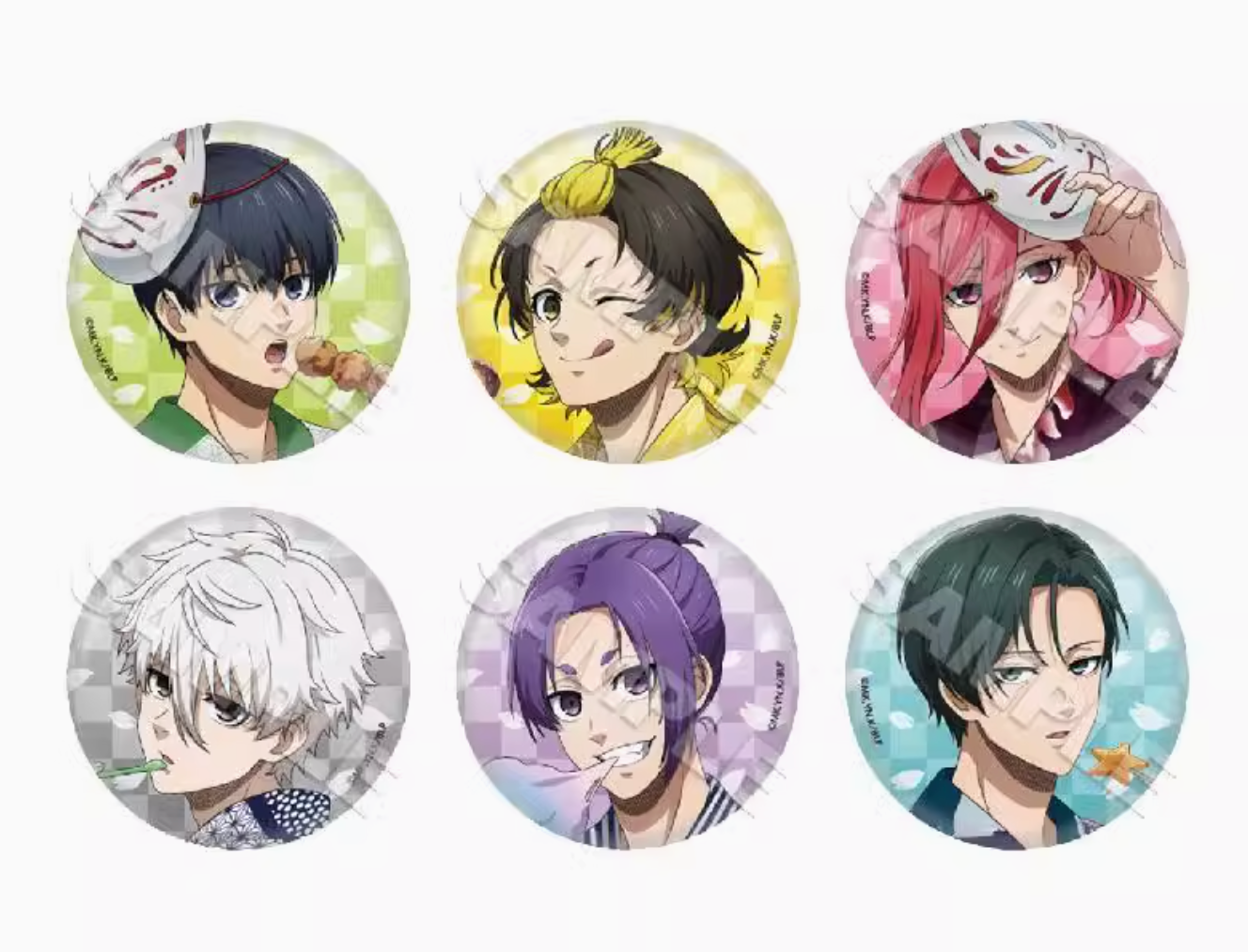 現貨 藍色監獄 緣日浴衣 盲抽徽章