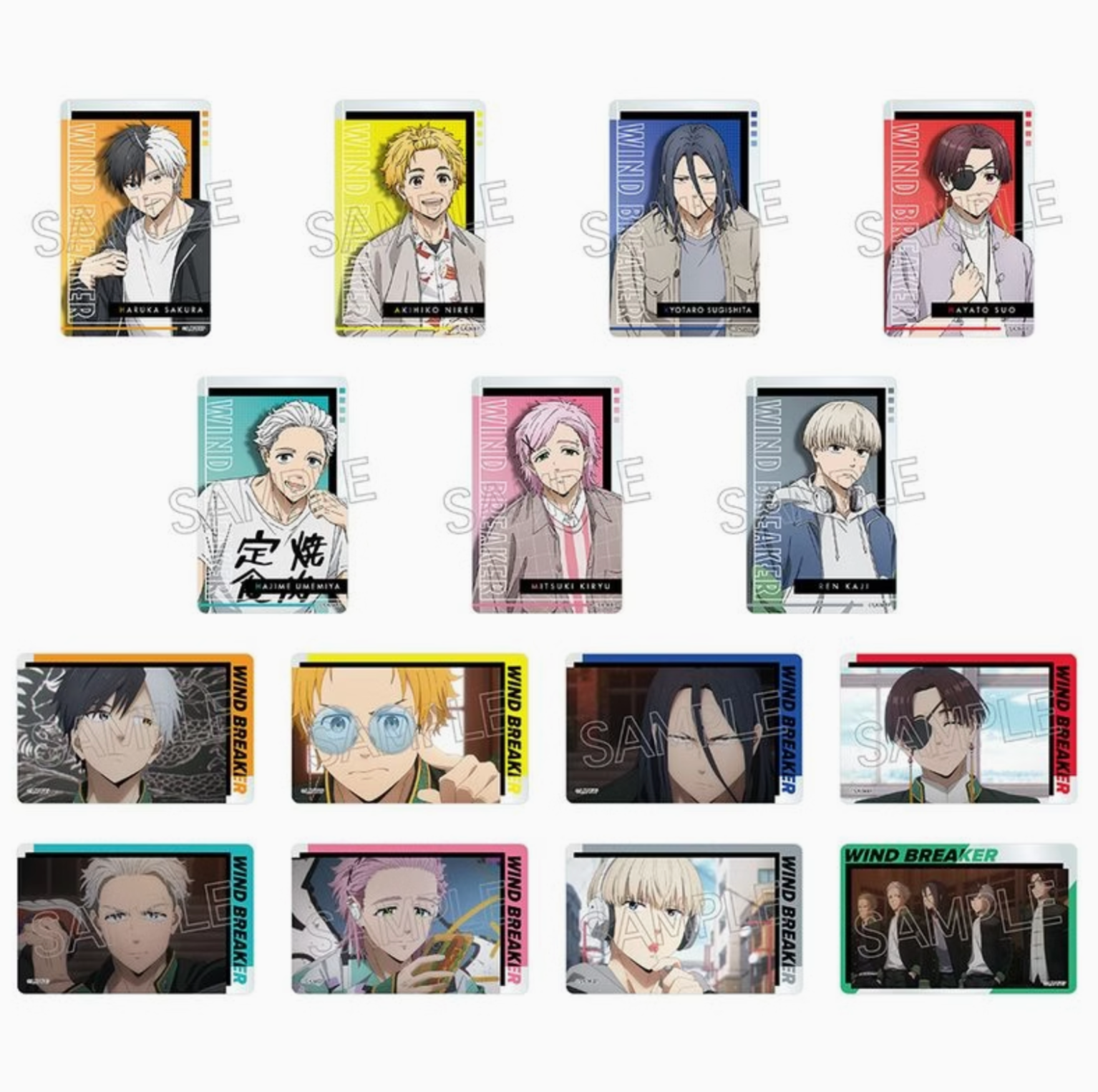 現貨 防風少年 TV名場面 透卡 （一包兩張）