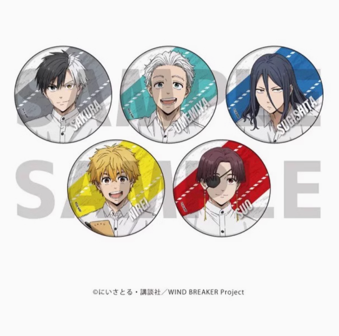 現貨 防風少年 塔店  盲抽徽章