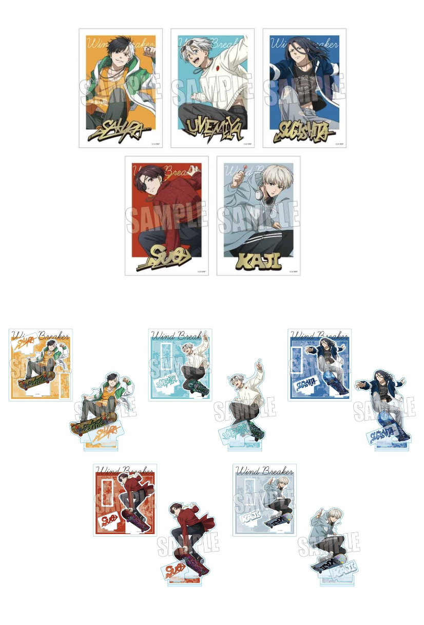 現貨 防風少年 盲抽拍立得  立牌