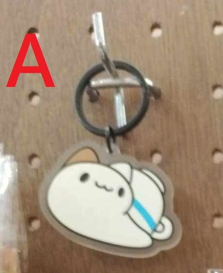 （臺中驛店）（奶泡貓咖啡代購）壓克力鑰匙圈 奶泡貓
