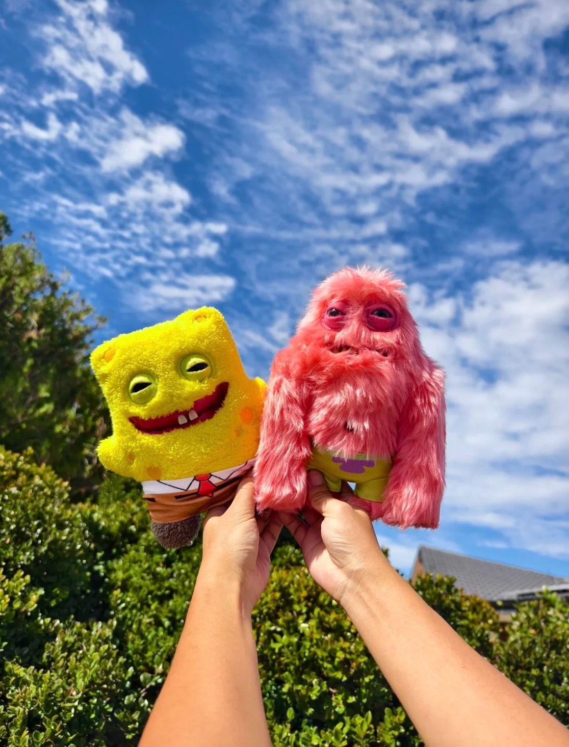 HAHABUY 聯名款 FUGGLER 海綿寶寶 派大星 療癒小物 送禮首選