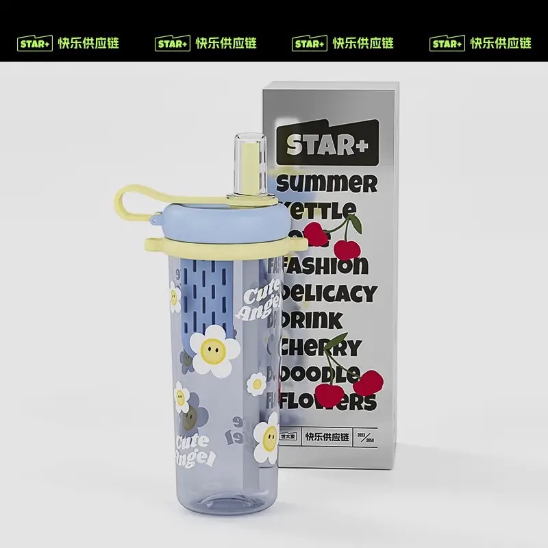 【加州辣妹】800ml水壺 手提