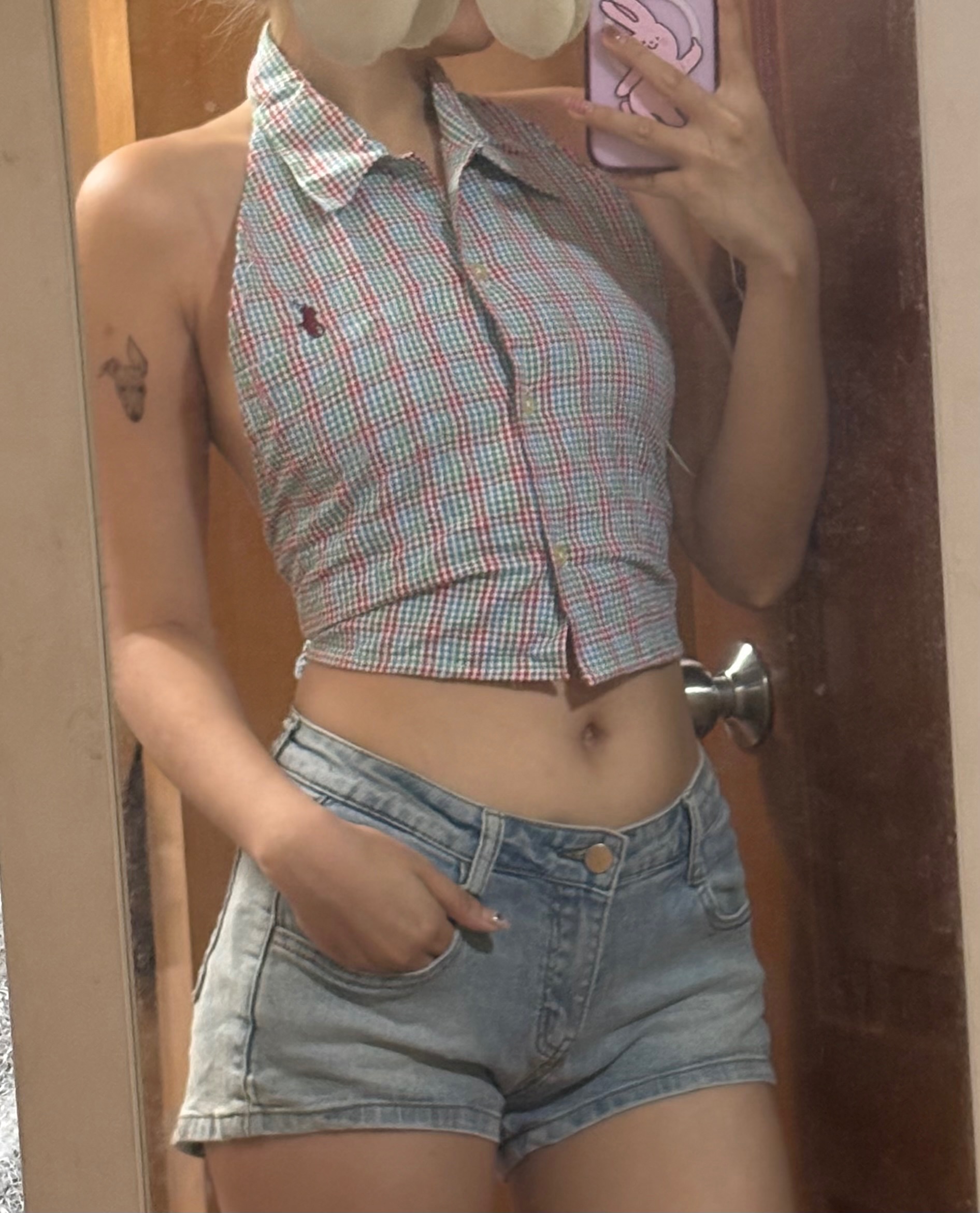 清倉特價 襯衫改造