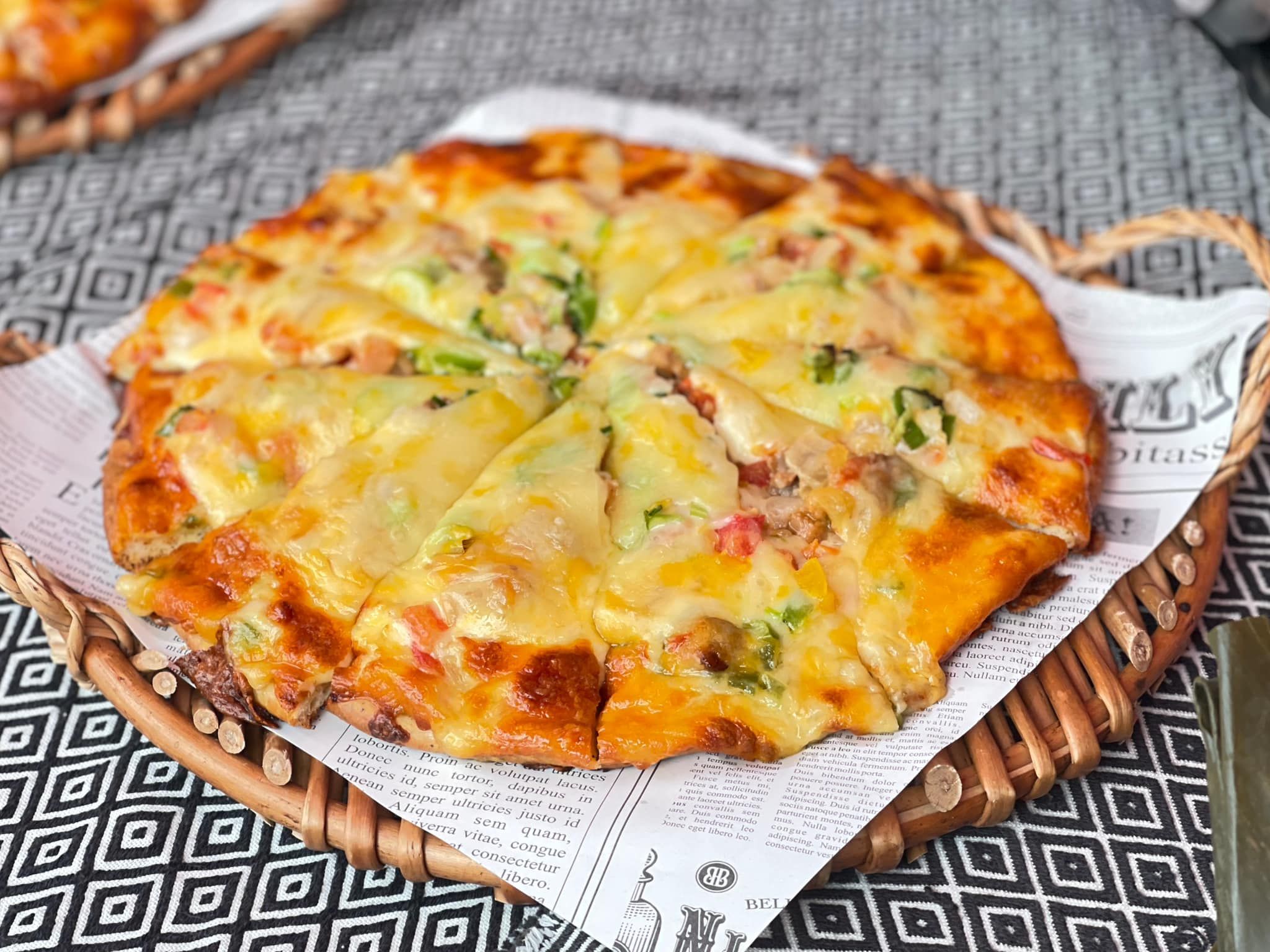 小米馬告臘肉Pizza