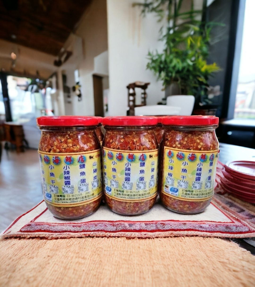 花蓮東裕純手工〔蒜味〕辣椒醬 #朝天椒 #特辣🌶️🌶️🌶️🌶️🌶️因超商取貨限制，13罐以上請選擇黑貓宅急便