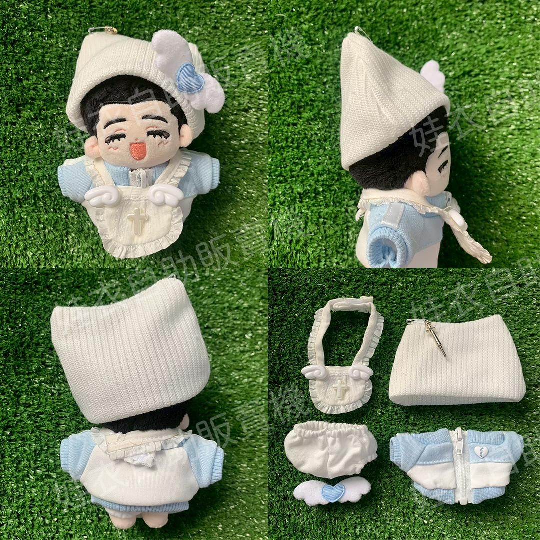 韓系運動外套圍裙LOOK-水藍