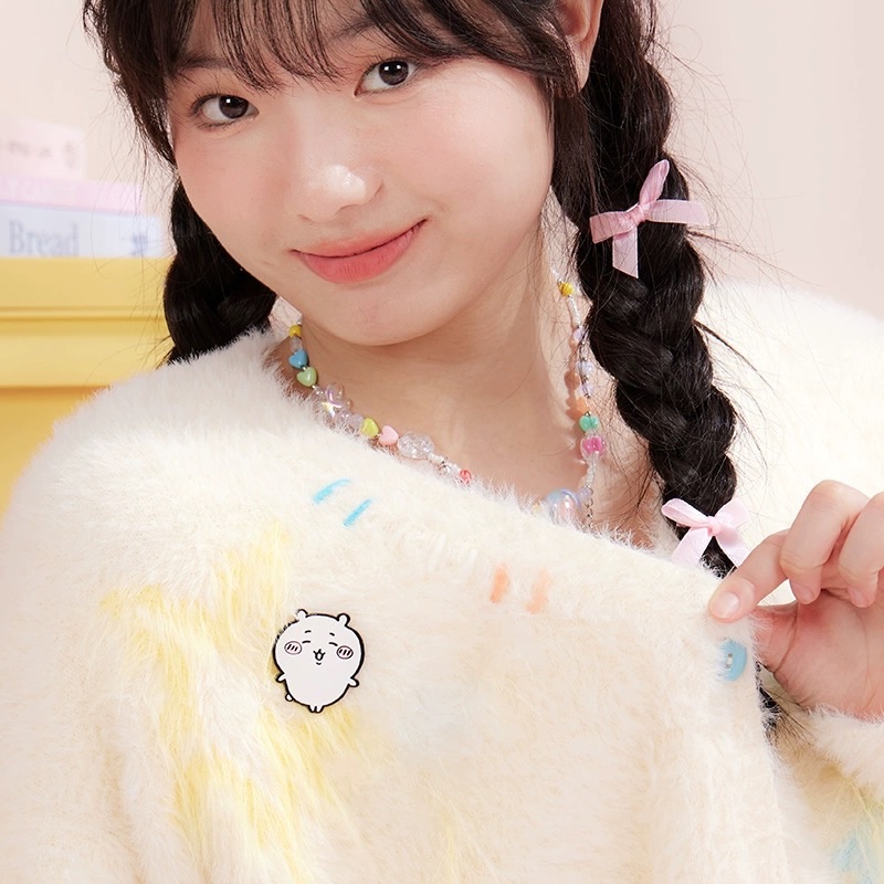 MINISO名創優品chiikawa系列金屬徽章衣物服飾帽子包包掛飾裝飾