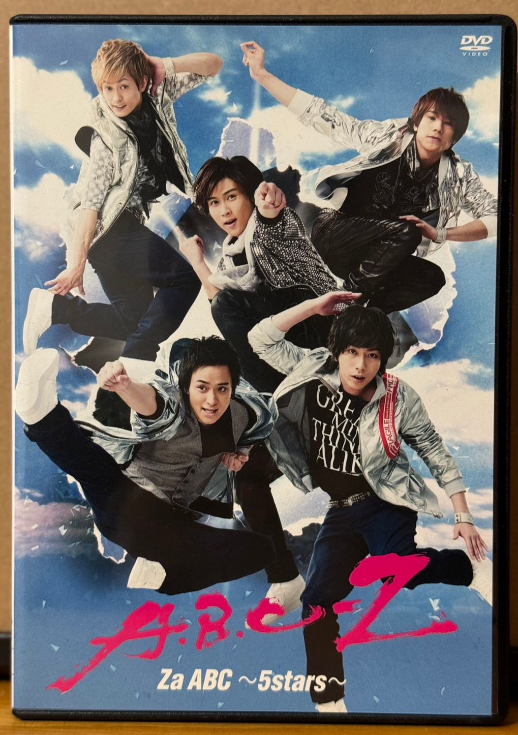 [A.B.C-Z]  出道DVD Za ABC〜5stars〜 附海報 日版