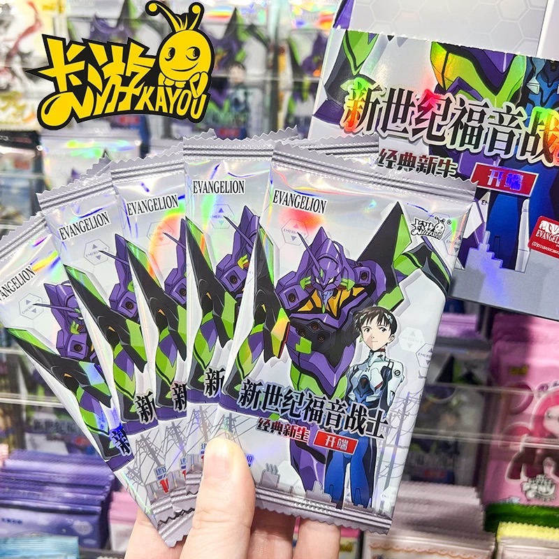 卡游 新世紀福音戰士 新生開端收藏卡牌 EVA初號機 一盒18包