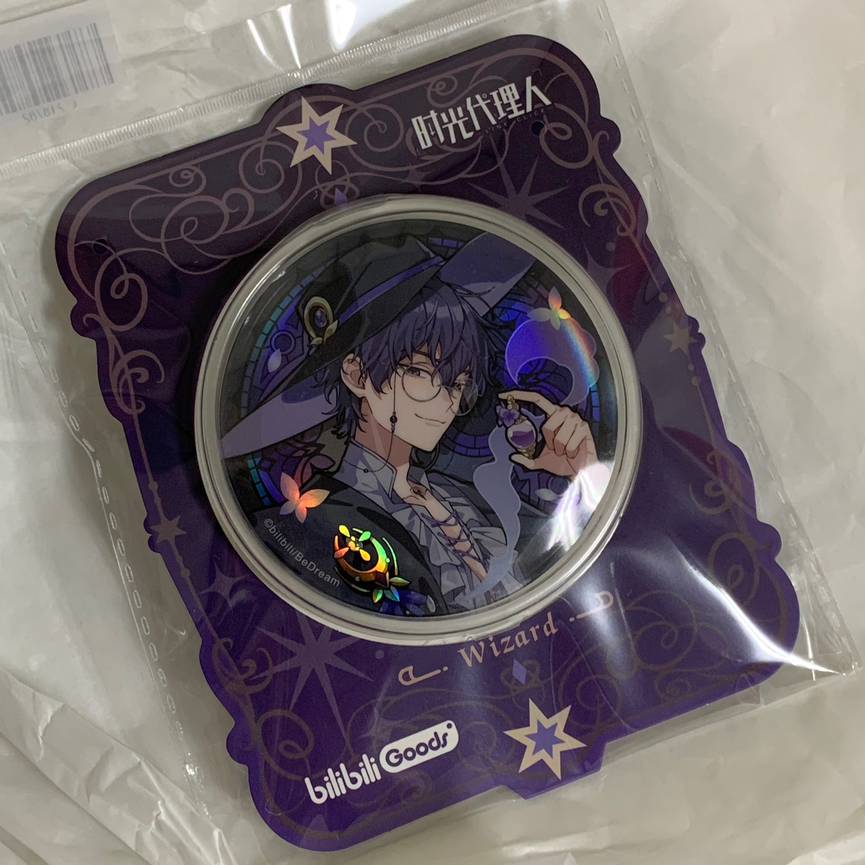 bilibiliGoods 《時光代理人》動畫 M.O.D系列 Map of Dreams 75mm圓形徽章