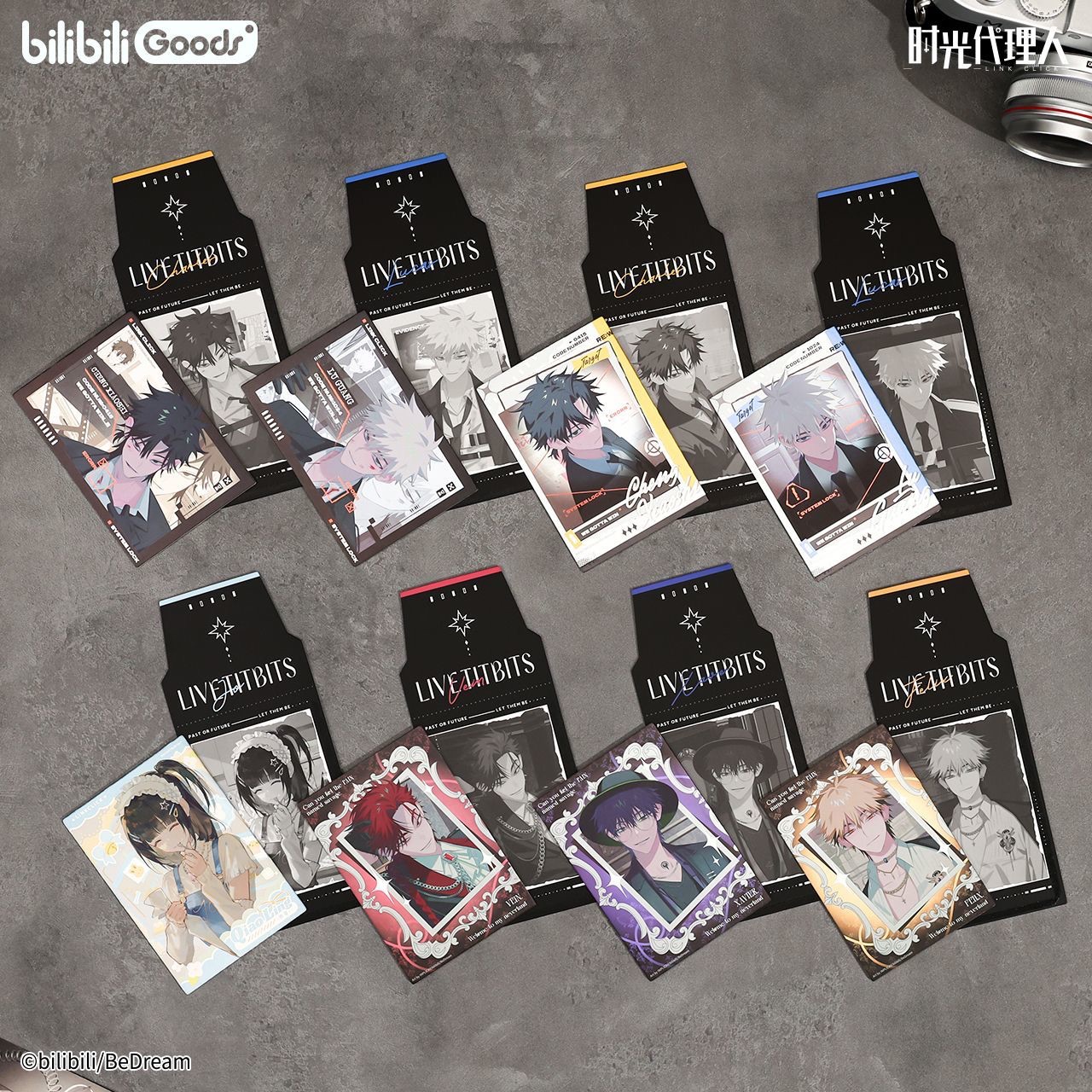 bilibiliGoods 《時光代理人》動畫 M.O.D系列 仿撕拉拍立得 整盒（16個入）