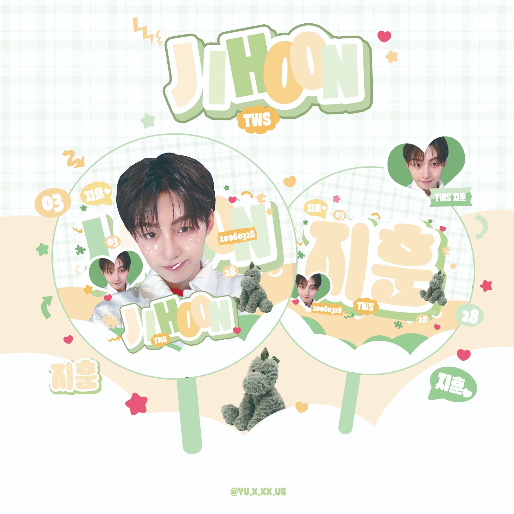 韓志薫小王扇/圓貼