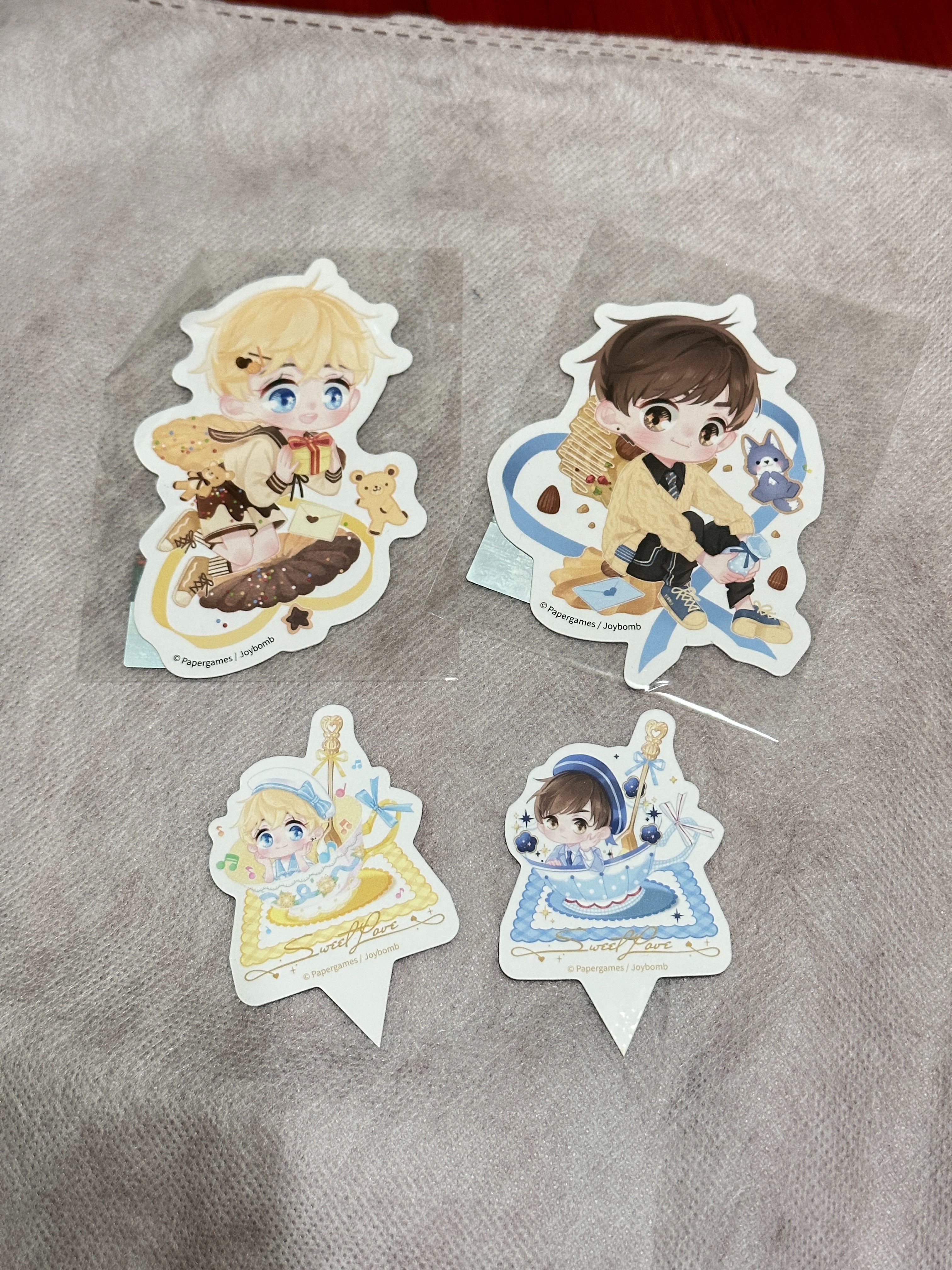杯中奇緣書籤夾+豫園貼紙