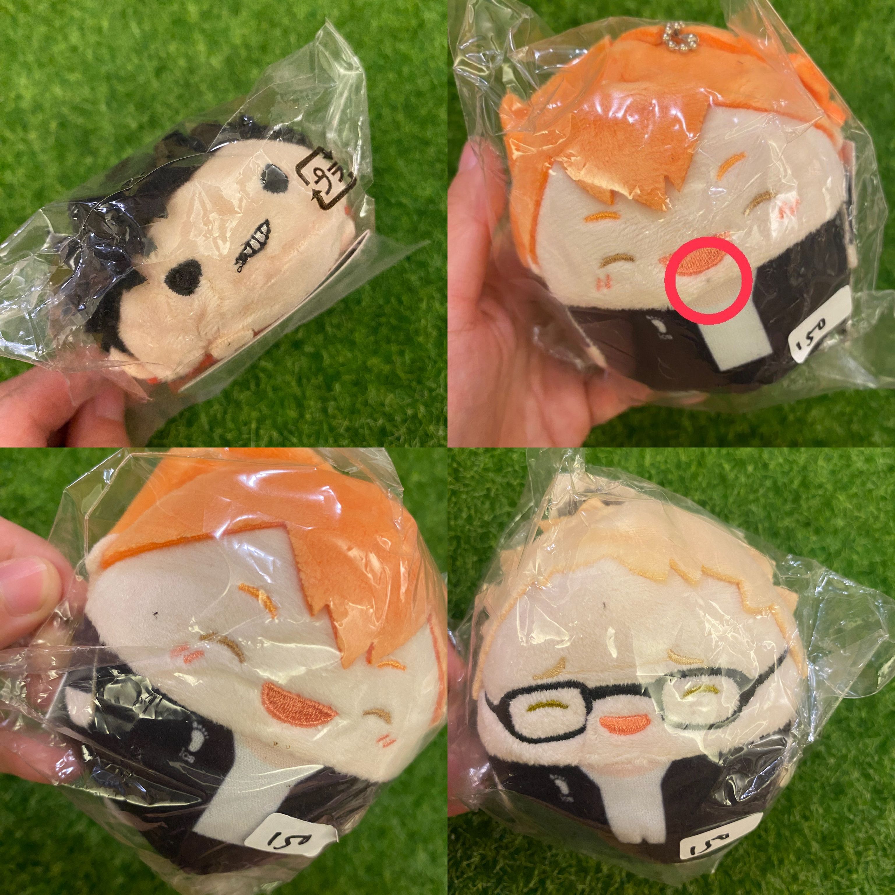 瑕疵排球娃娃