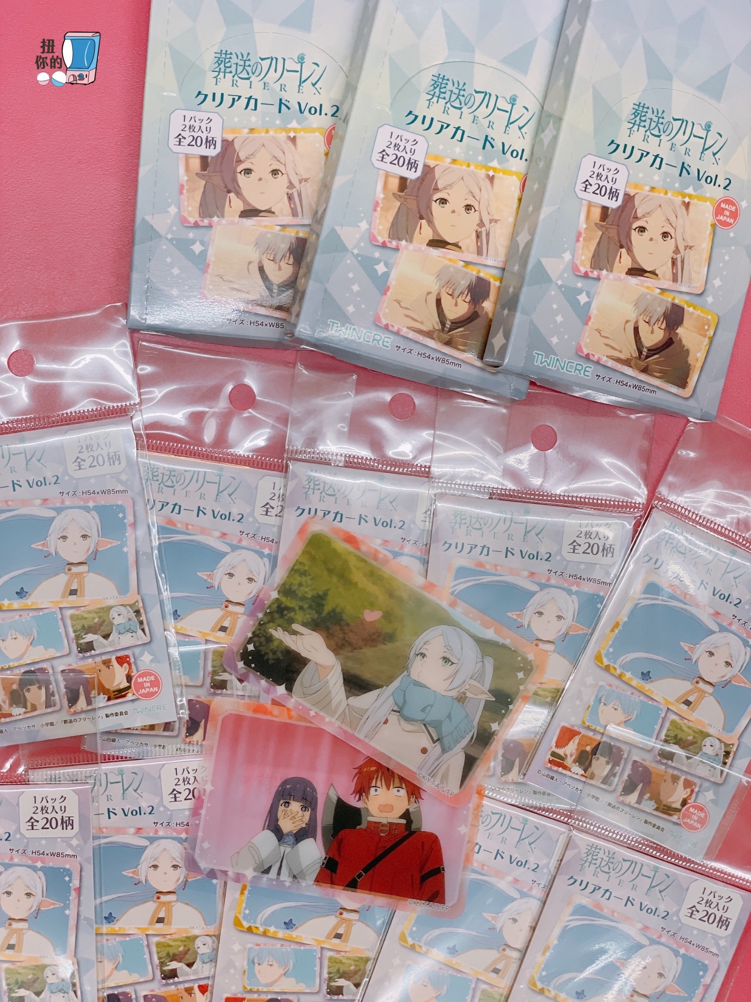 日版 TWINCRE葬送的芙莉蓮復古系列透卡