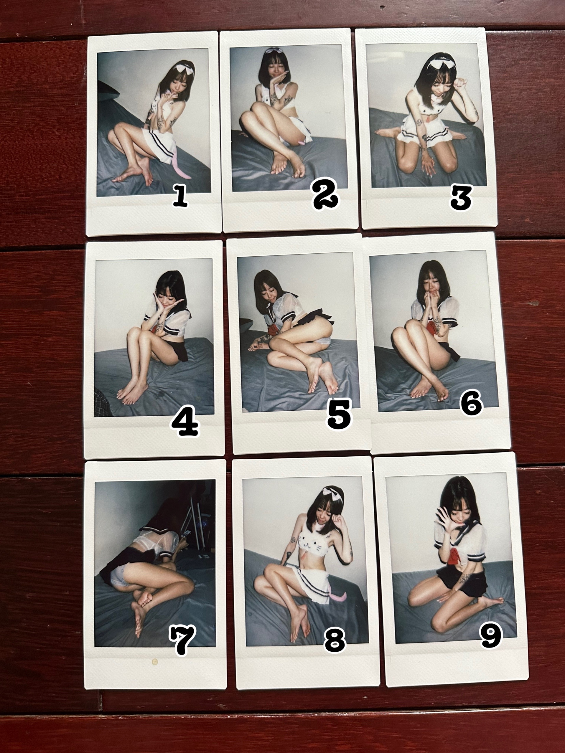 小容包親筆拍立得