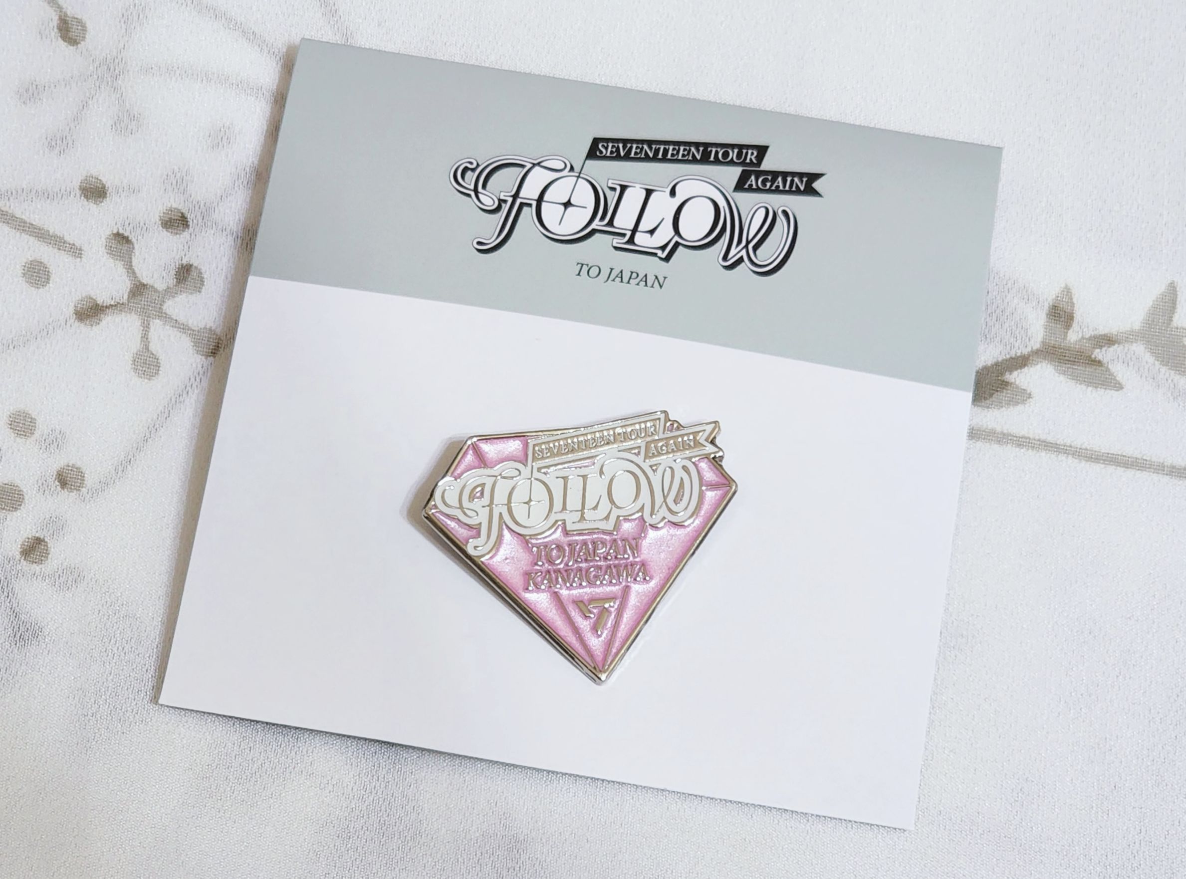 FOLLOW AGAIN 日巡-徽章（微廠瑕）