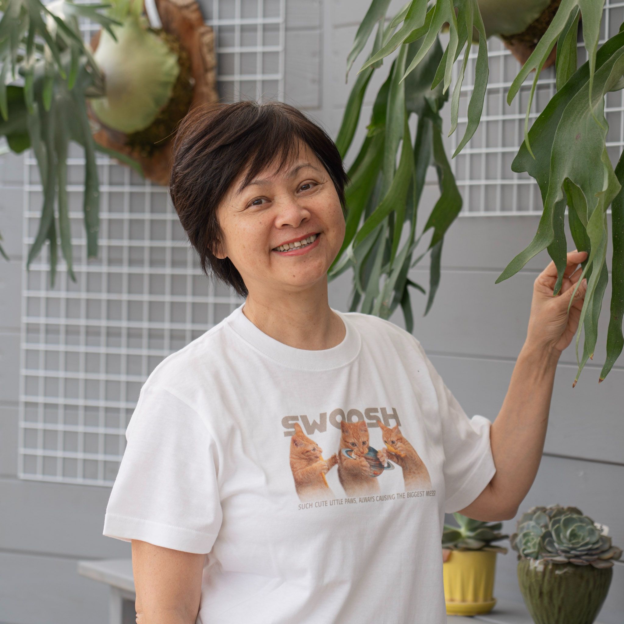 搗蛋薯球印花T