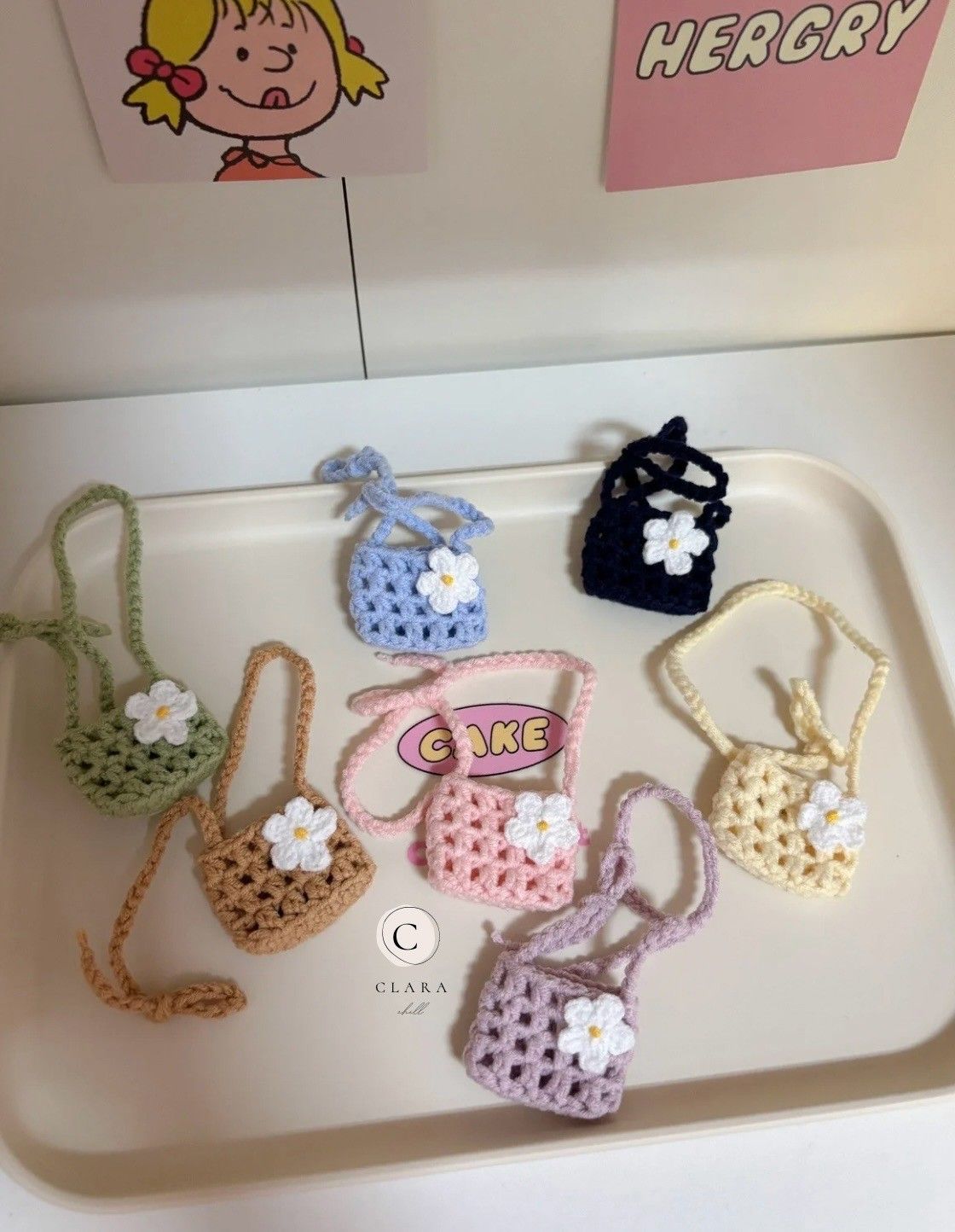 韓國流行手工製作毛料娃娃/娃娃配件