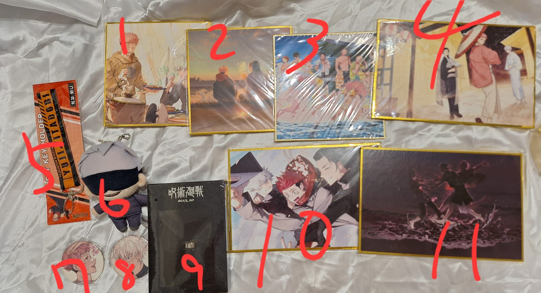 咒術 同人小物/官方戒指 （請注意整筆訂單滿$50出貨）