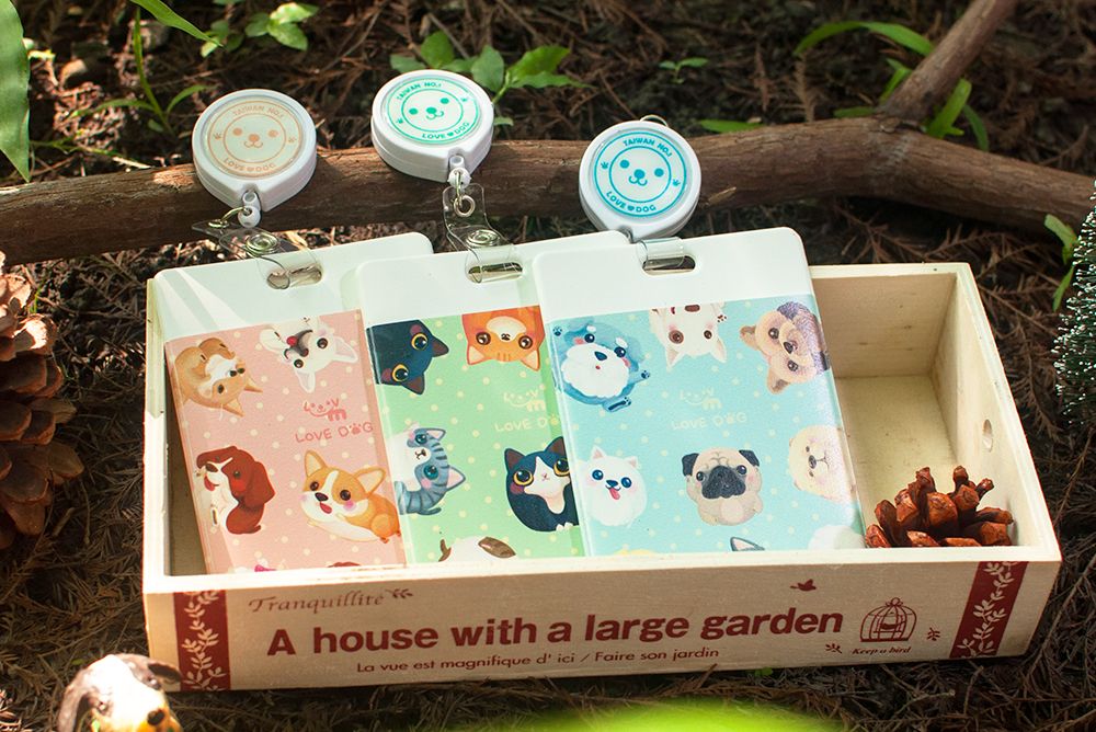 插畫多功能卡套 / 悠遊卡套 / 證件套