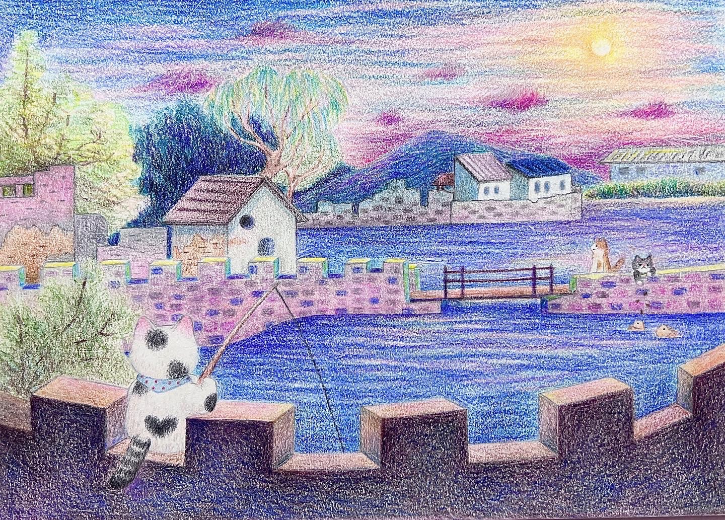 手繪作品含框、原作保證書（每幅僅一件）