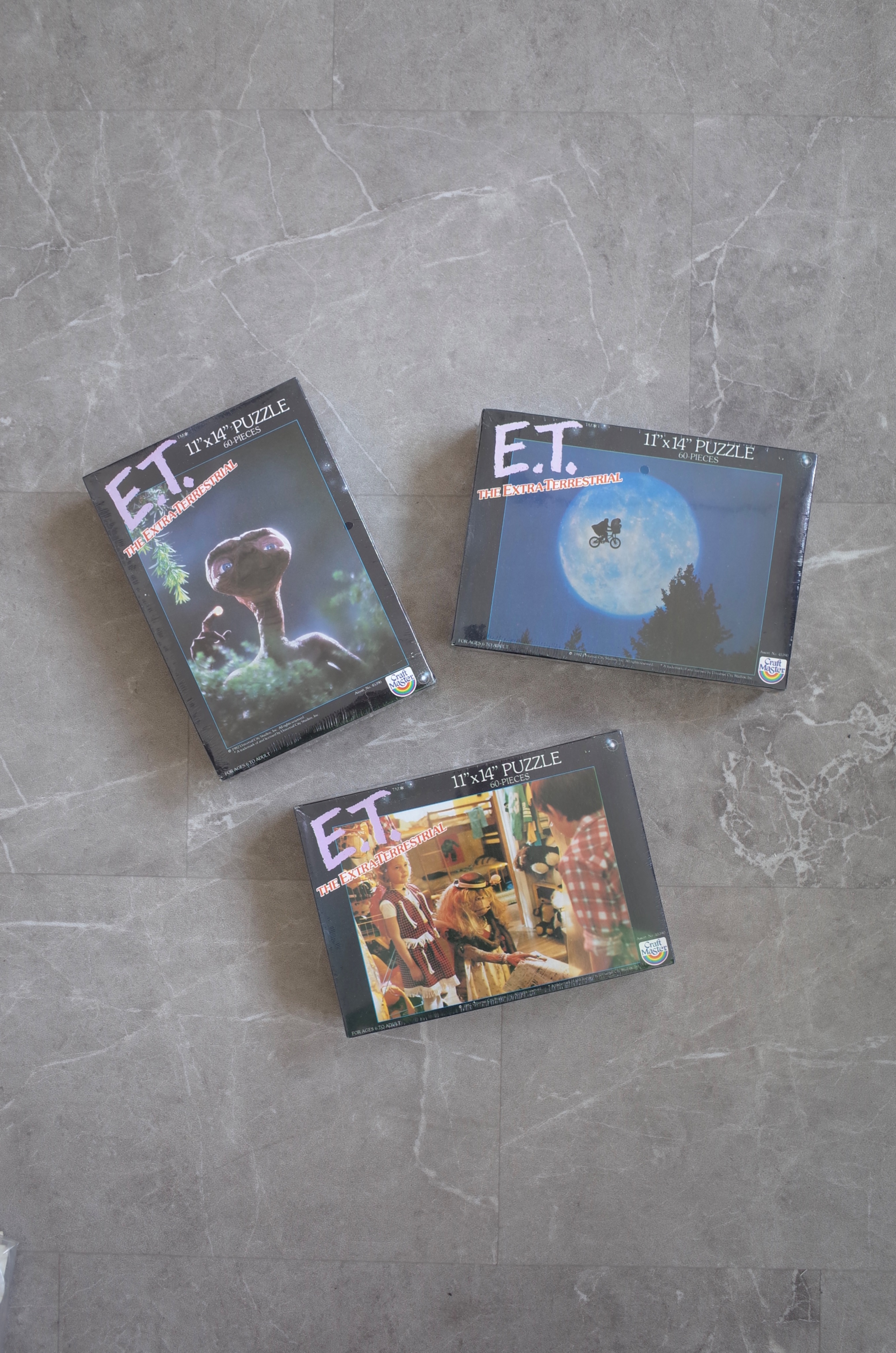 1982年E.T.拼圖 60片