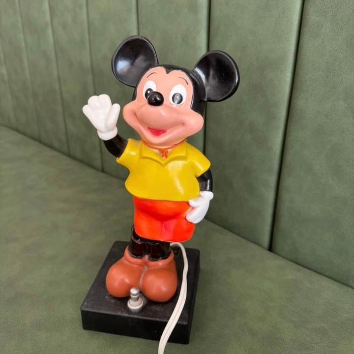 米奇檯燈+奶昔大哥玻璃杯