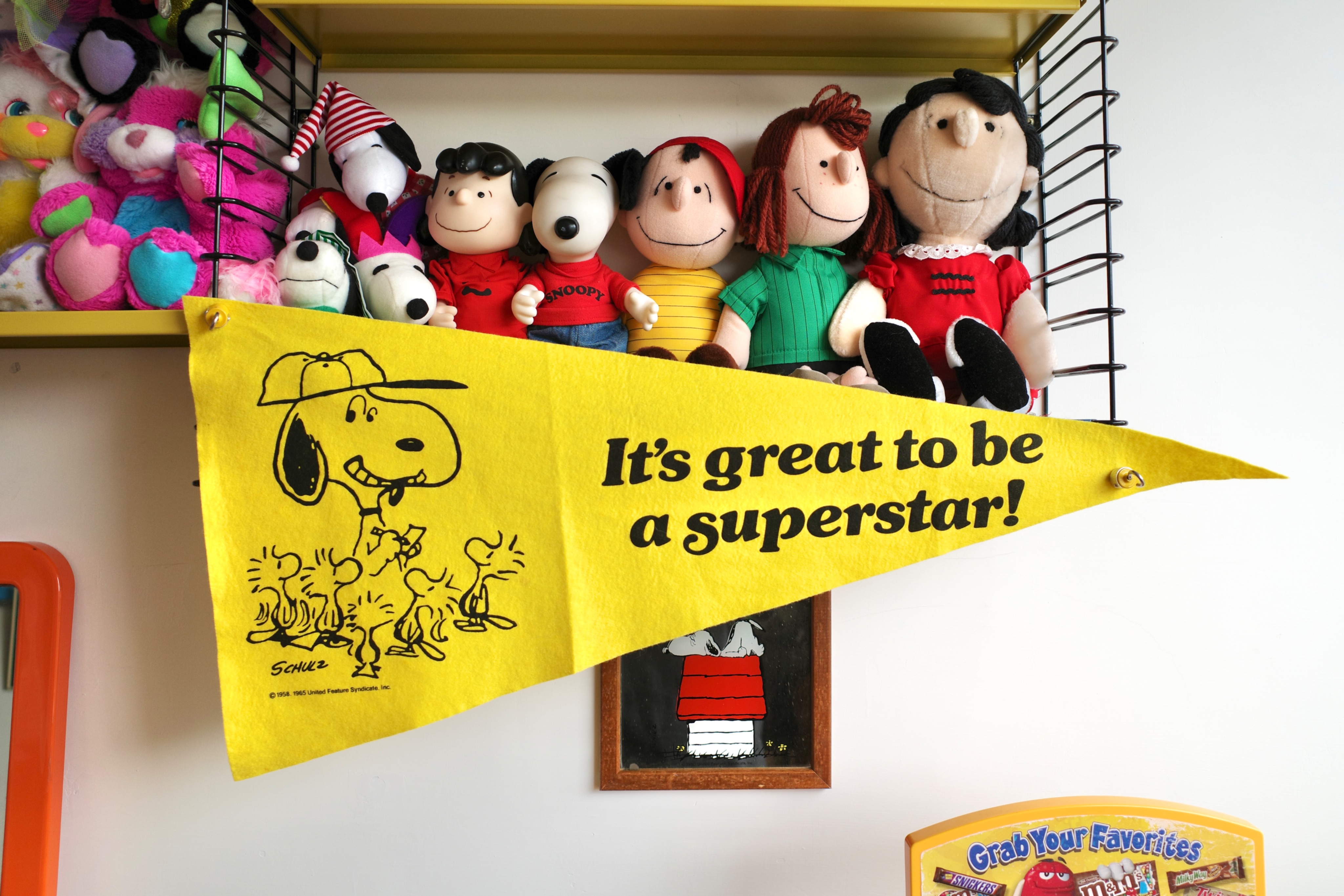 1950年代Snoopy三角旗