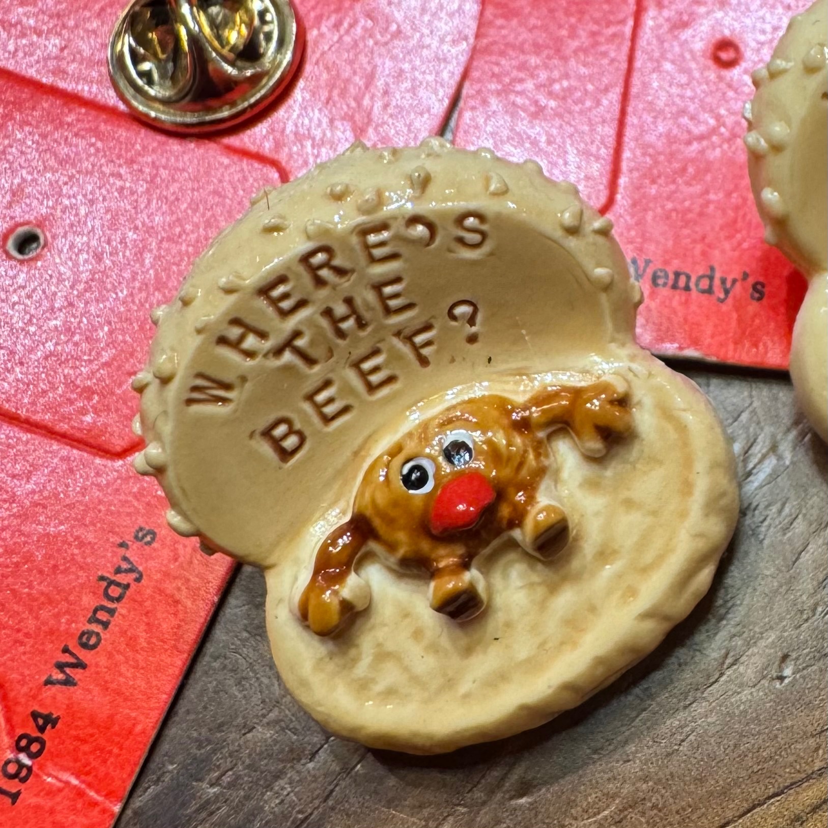 1984年溫蒂漢堡別針