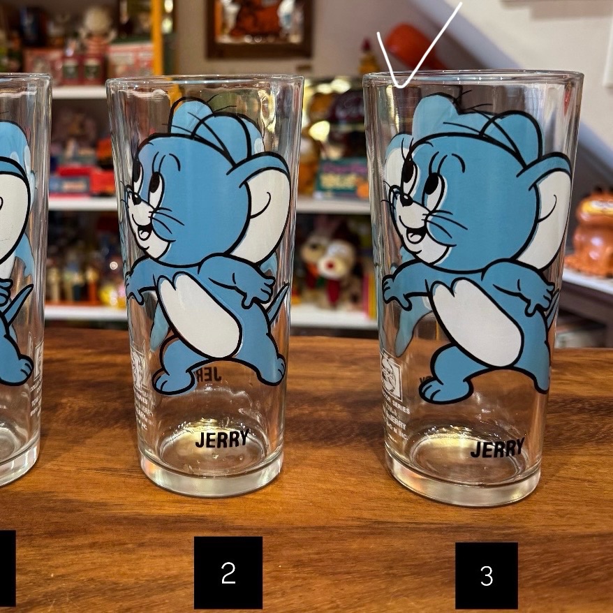 1970年代JERRY玻璃杯 3號