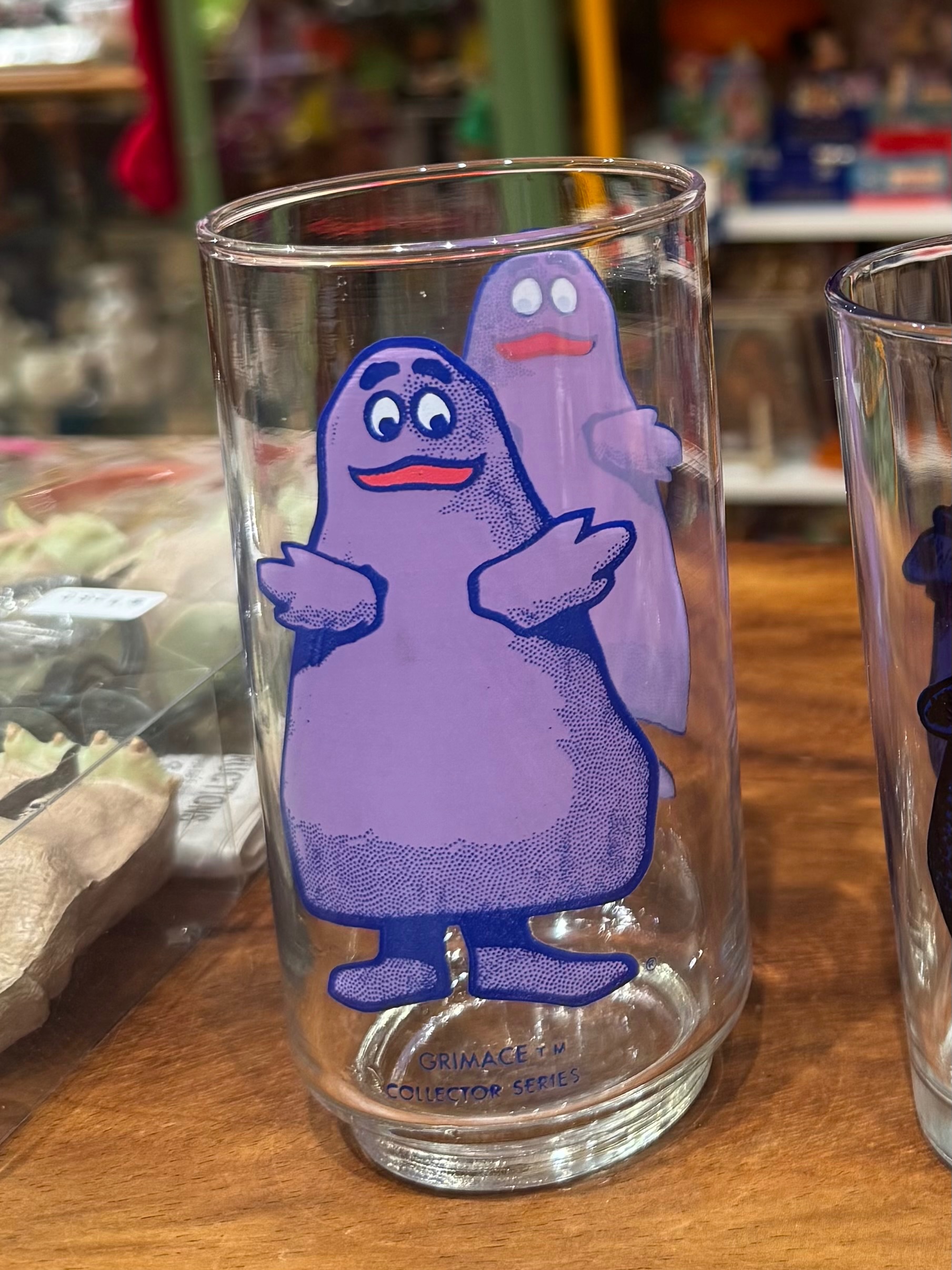 奶昔大哥玻璃杯 二手老物非全新品