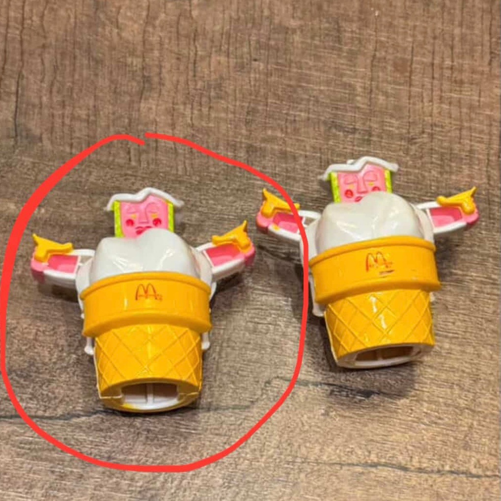 麥當勞變形機器人 冰淇淋