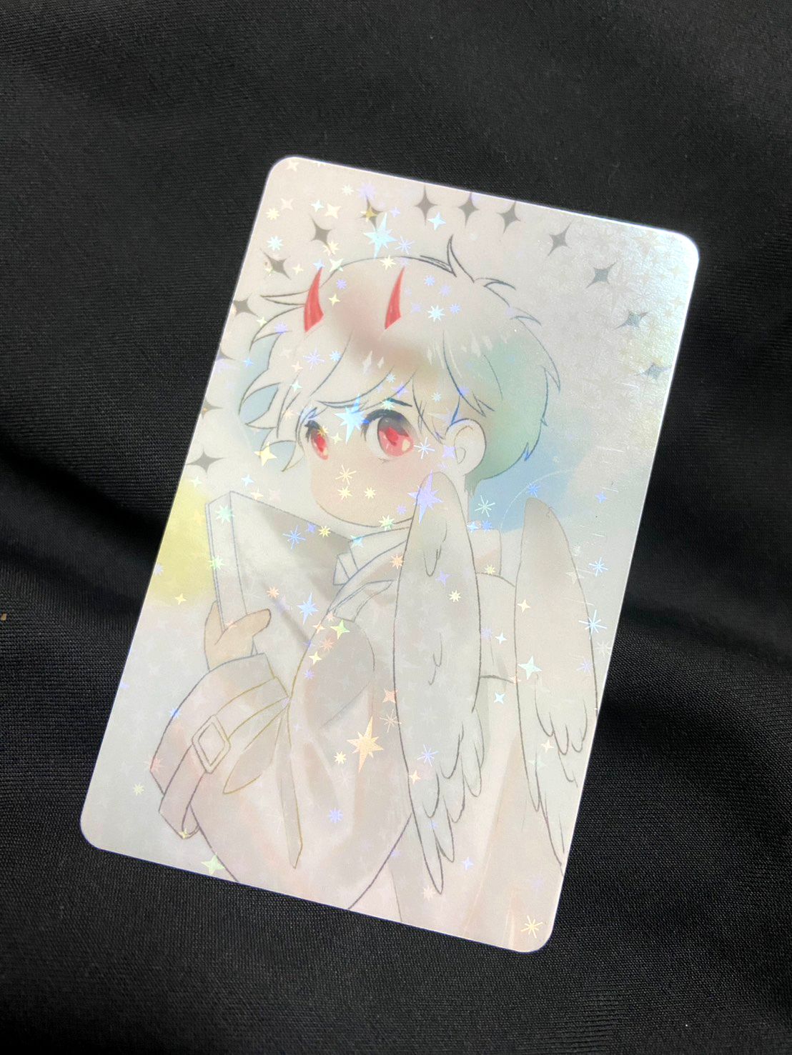 幼年金獨子厚小卡（餘量極少）星星膜雙面