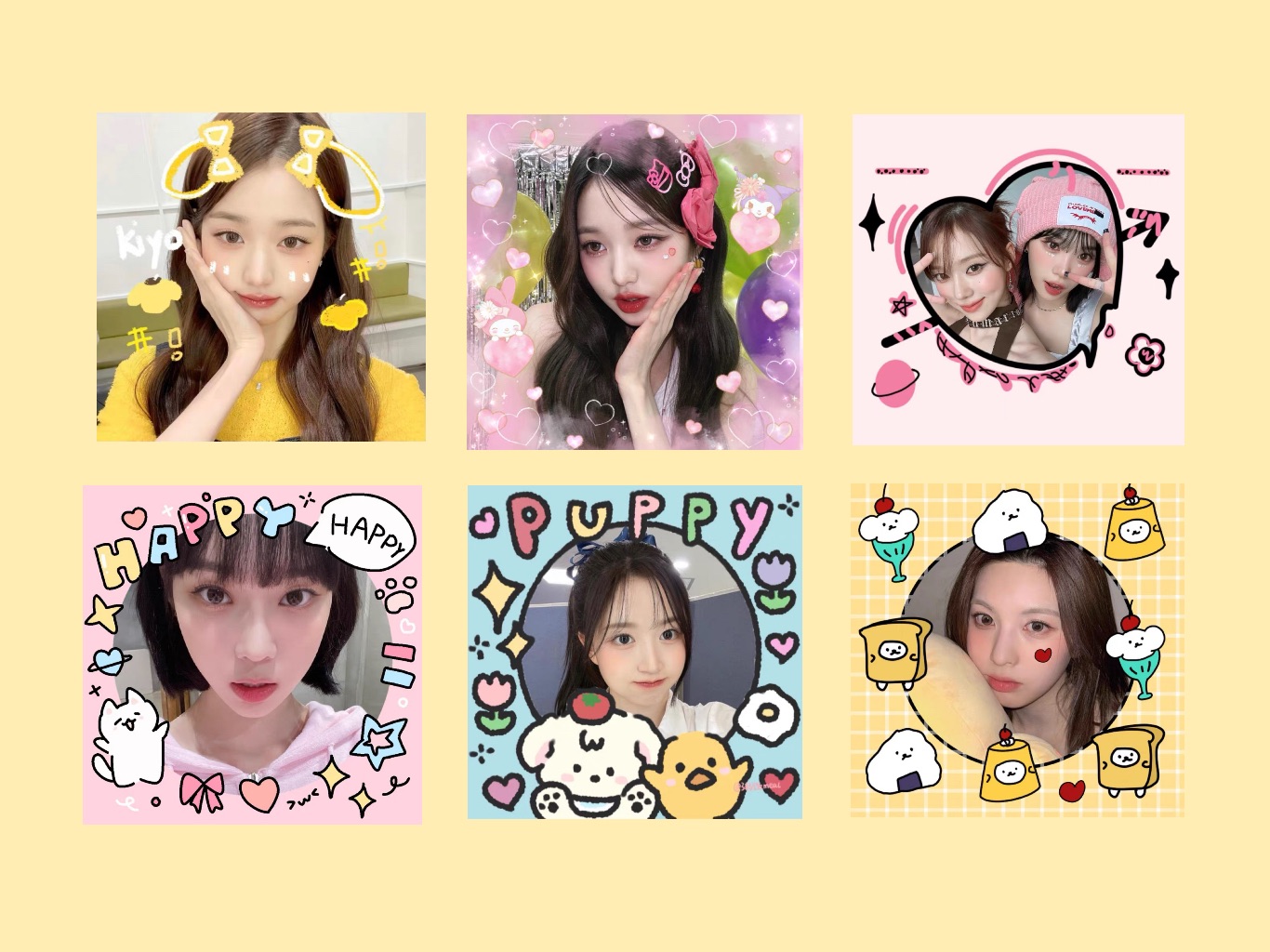 4x4貼紙自印賣場✨一份20張