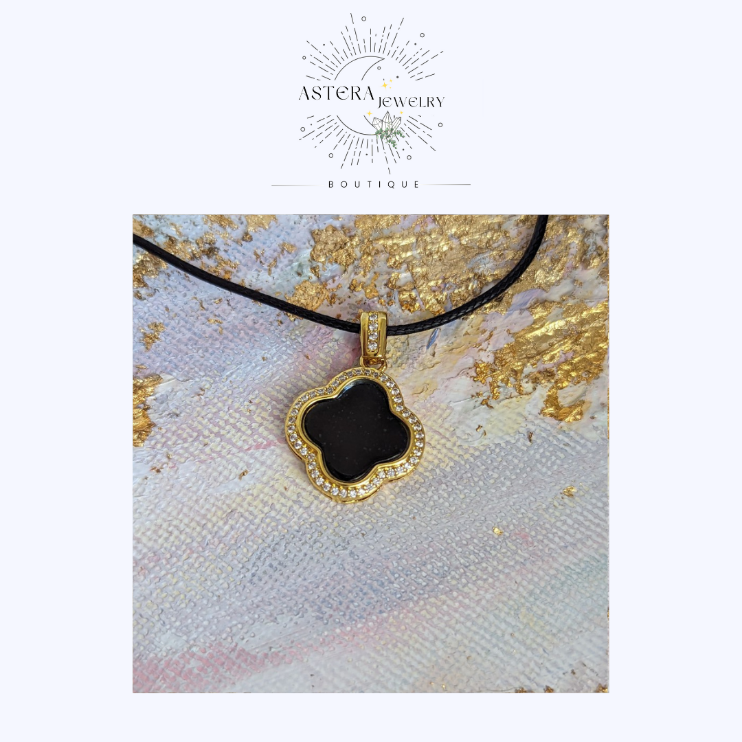 天然緬甸A貨翡翠~幸運墨翠（稀有，項鍊）