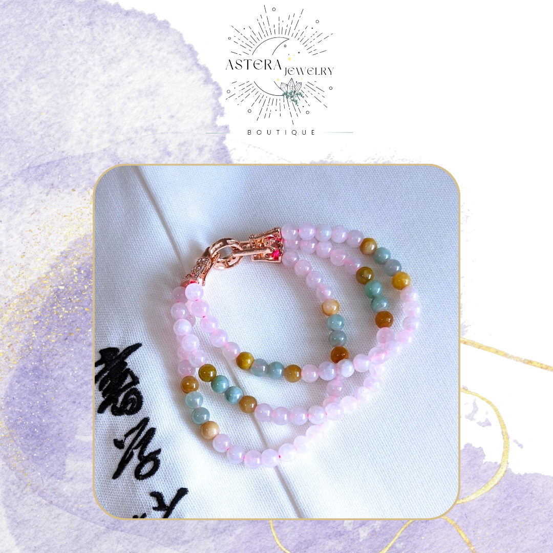 翡翠天然緬甸A貨~仙境幻彩（手鍊）