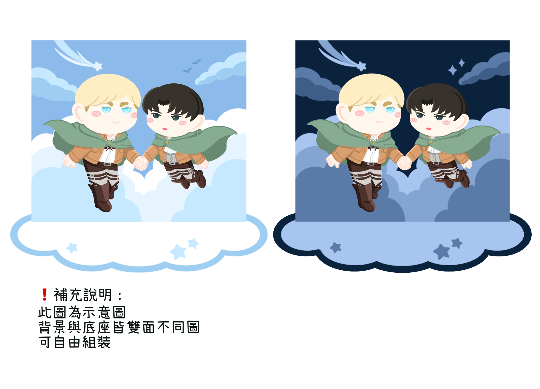 ◇ 進擊的巨人｜立牌