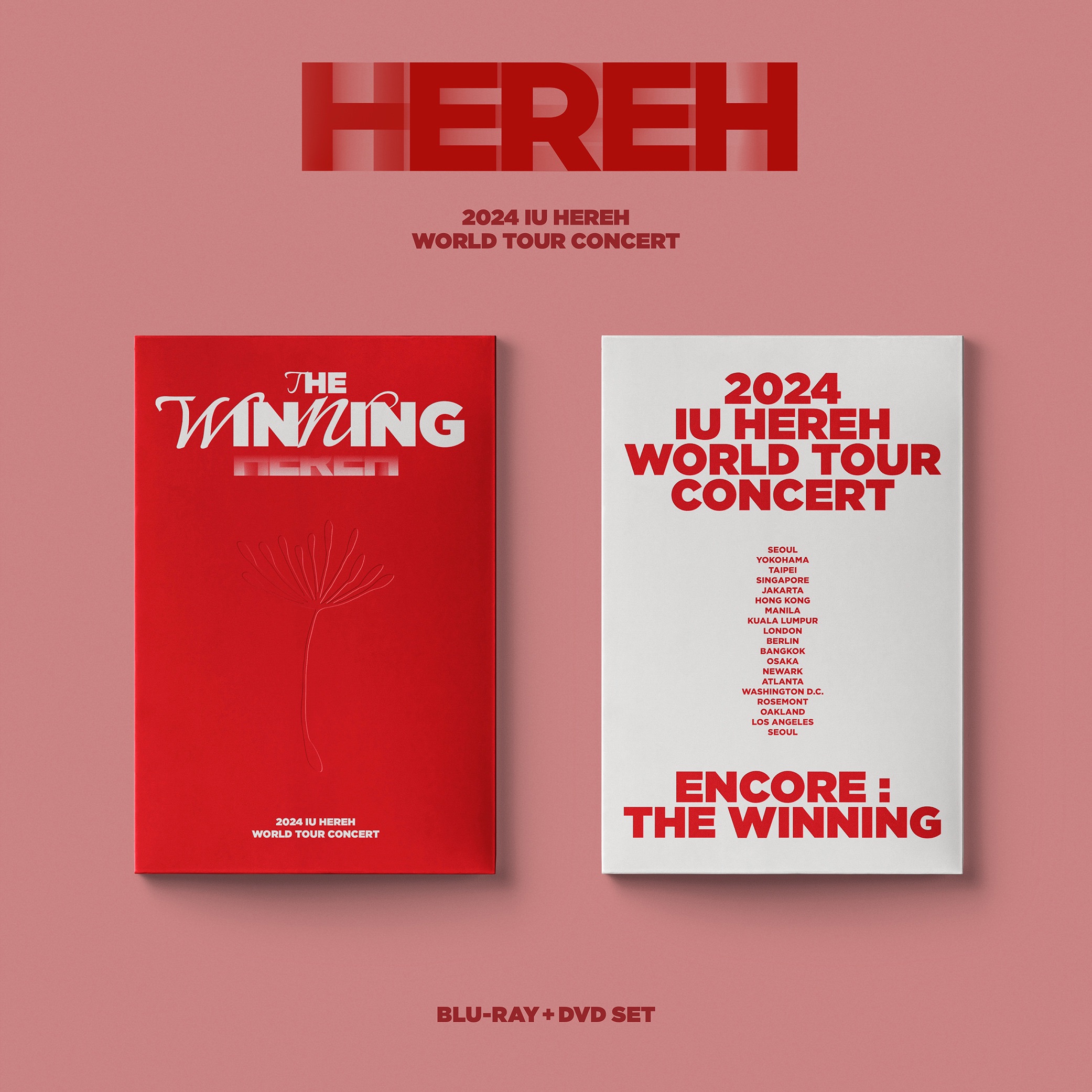 （預購）IU - 2024 IU HEREH WORLD TOUR CONCERT BLU-RAY+DVD SET