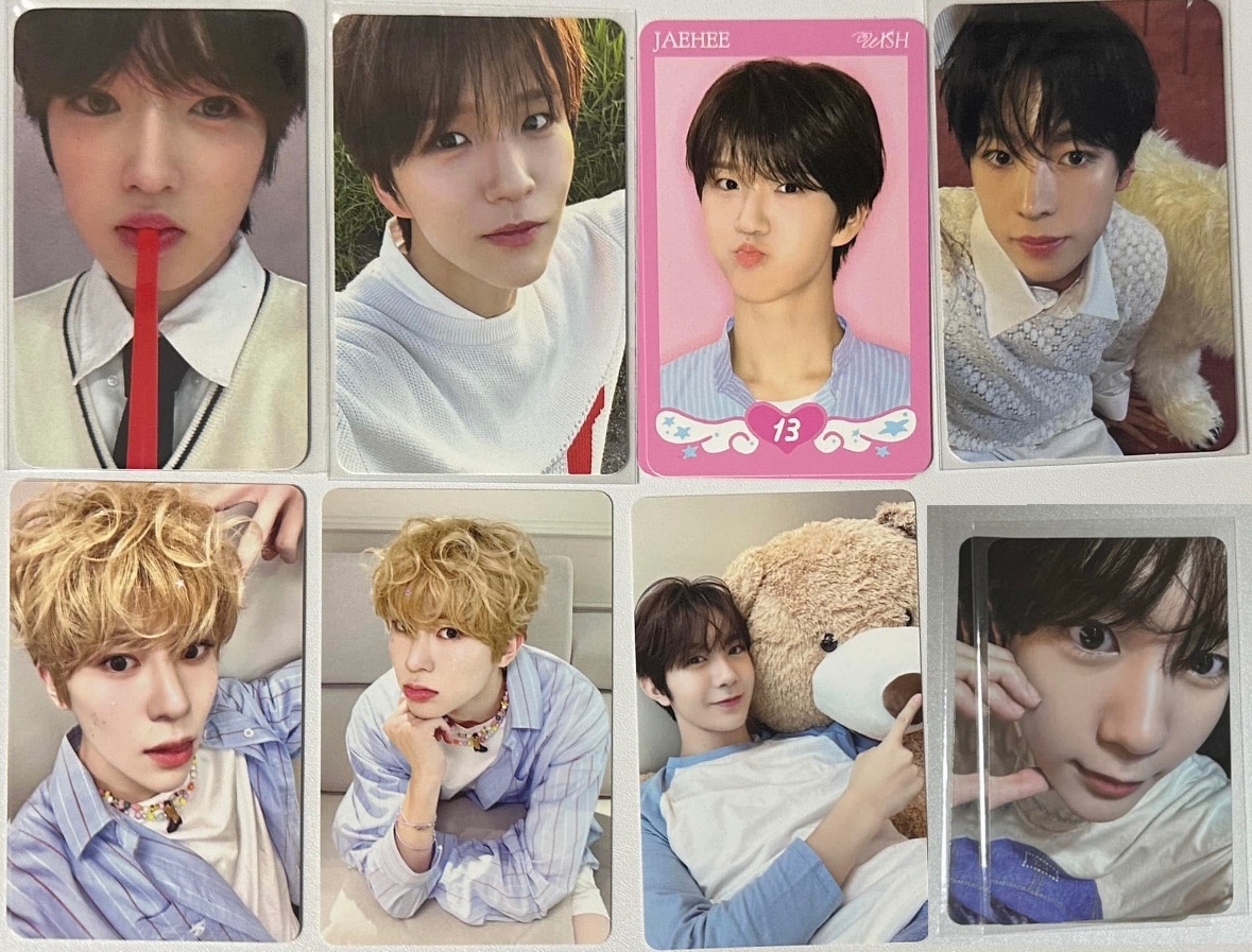 各時期小卡steady+wishful+年曆隨機卡